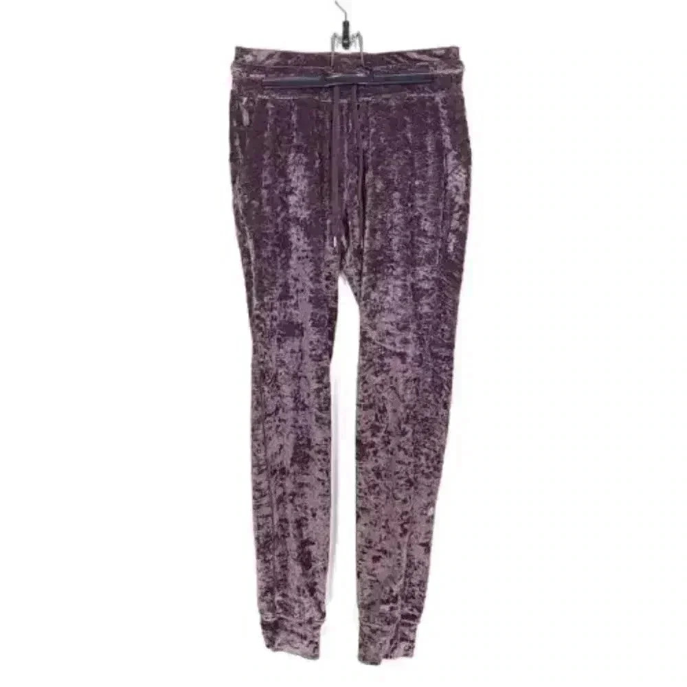 Lululemon Ready To Crush Velvet Jogger Pant Brown 6 Pull On Drawstring Mid Rise